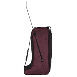 QHP Støvletaske Collection / Wine Red - Med piskeolder
